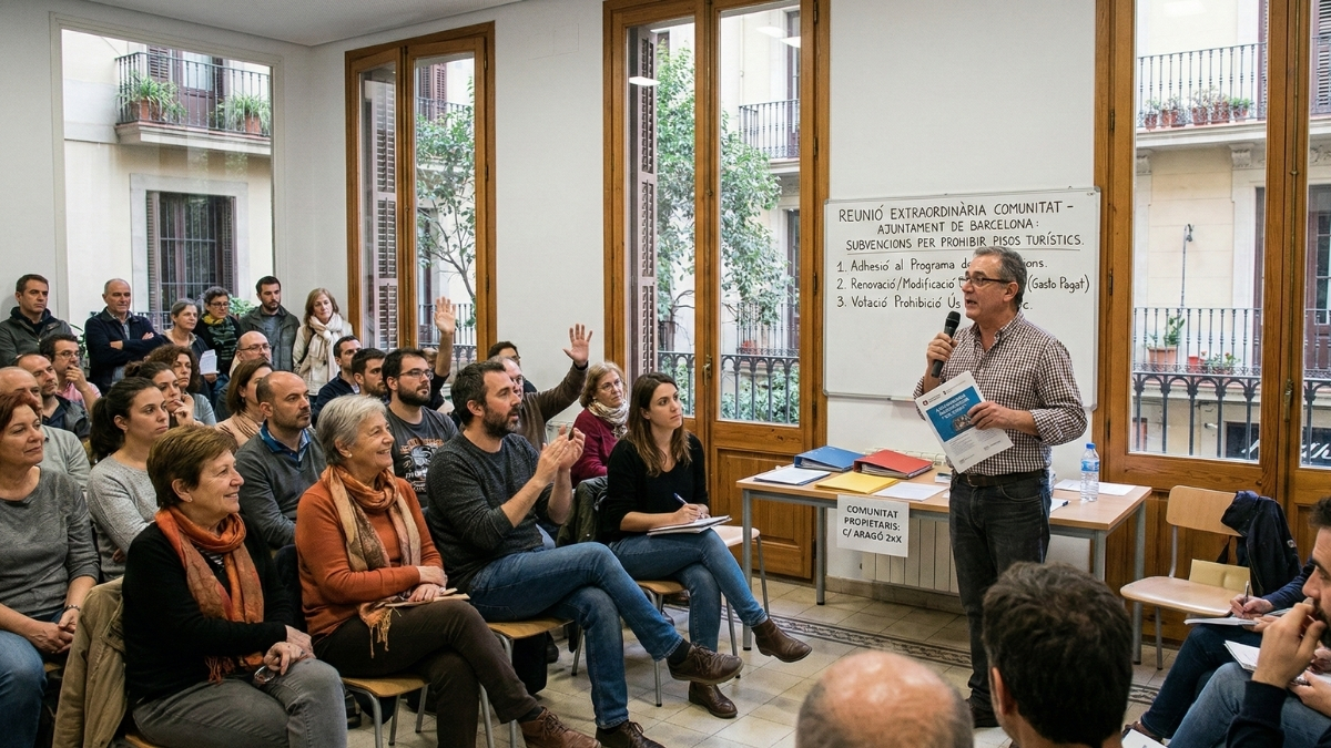 Prohibición de los pisos turísticos