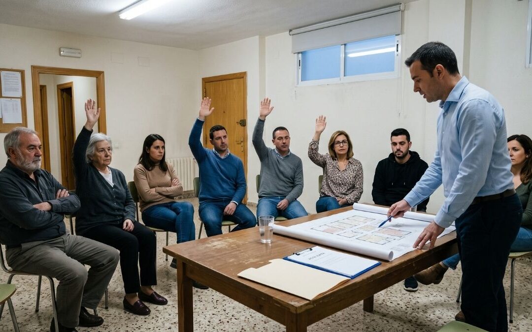 Cálculo de la cuota de participación en la comunidad propietarios